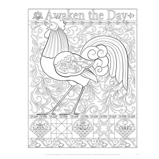 SIMPLER TIMES COLORING BOOK