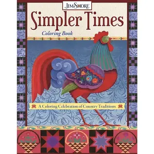 SIMPLER TIMES COLORING BOOK