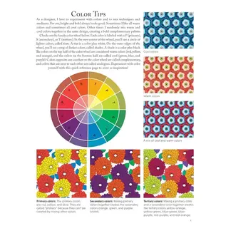 MODERN FLOWERS COLORING BOOK