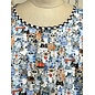 KAMALA DESIGNS PANSY TOP - CITY CATS - MEDIUM