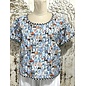 KAMALA DESIGNS PANSY TOP - CITY CATS - MEDIUM
