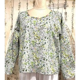 KAMALA DESIGNS LILY TOP - SOFT BOTANICAL -