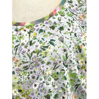 KAMALA DESIGNS LILY TOP - SOFT BOTANICAL -