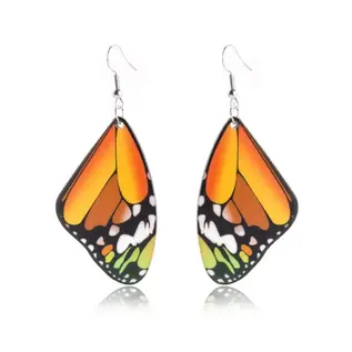 MONARCH WING EARRINGS