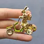 BUNNY ON MOTORBIKE PIN