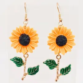 SUNFLOWER EARRINGS