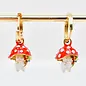 ADORABLE TINY MUSHROOM SOUL EARRINGS