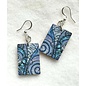 KATE'S ART EARRINGS - VIOLET