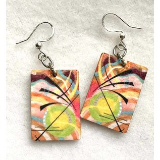 KATE'S ART EARRINGS - ABSTRACT