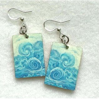KATE'S ART EARRINGS - WAVES
