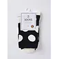 POLKA DOTS SOCKS - BLACK IVORY