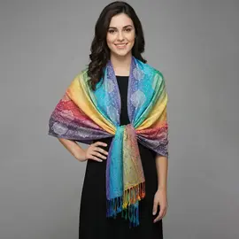 PASHMINA - LIGHT RAINBOW