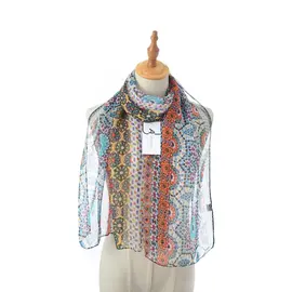 SCARF -COLORFUL GEO PRINT