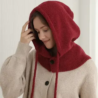 COZY HOOD BURGUNDY