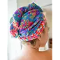 HAIR TOWEL WRAP ASSORTED FLORALS