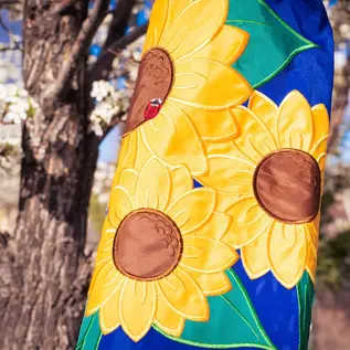 WINDSOCK - 40" SUNFLOWERS