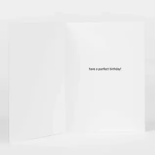 BIRTHDAY CARD- CAT'S MEOW