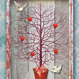 VALENTINE CARD- LOVE GROWS