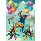 BIRTHDAY CARD- STEAMPUNK HUMMINGBIRD
