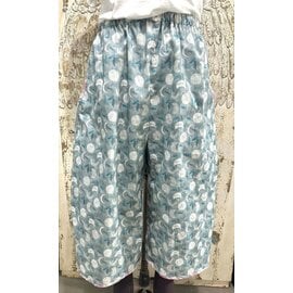 KAMALA DESIGNS JESSE WIDE CROPPED PANT  - MOONS!