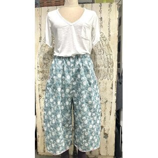 KAMALA DESIGNS JESSE WIDE CROPPED PANT  - MOONS!