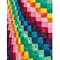 RAINBOW HEART QUILT - HANDMADE