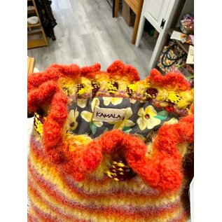 ONE OF A KIND HAND KNIT TREASURE BAG #6