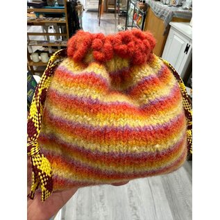 ONE OF A KIND HAND KNIT TREASURE BAG #6