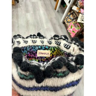 ONE OF A KIND HAND KNIT TREASURE BAG #7