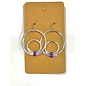 SILVER LOOPS EARRINGS - LOCAL MAINE MADE