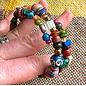 KAMALA DESIGNS HANDMADE COIL  BRACELET - EARTH