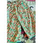 KAMALA DESIGNS JESSE WIDE CROPPED PANT - ORANGE CATS IN FLOWERS