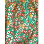 KAMALA DESIGNS JESSE WIDE CROPPED PANT - ORANGE CATS IN FLOWERS