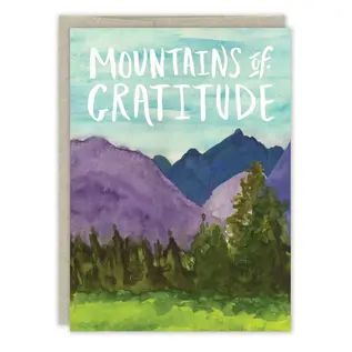 THANK YOU - MOUNTAINS OF GRATITUDE