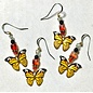 MONARCH BUTTERFLY EARRINGS