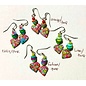 KAMALA DESIGNS KATE'S  HEART EARRINGS
