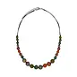 WRAPPED BEADS NECKLACE