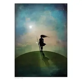 BLANK CARD - MORNING STAR