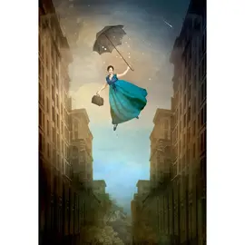 BLANK CARD - FALLING STAR