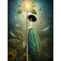 BLANK CARD - QUEEN OF WANDS