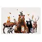 BLANK CARD - WOODLAND BUNCH