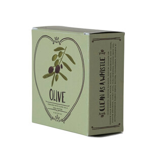 HEART SHAPED SOAP - OLIVE