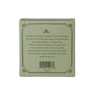 HEART SHAPED SOAP - OLIVE