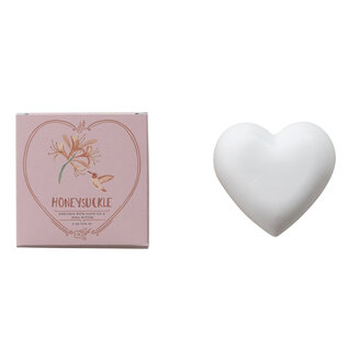 HEART SHAPED SOAP - HONEYSUCKLE
