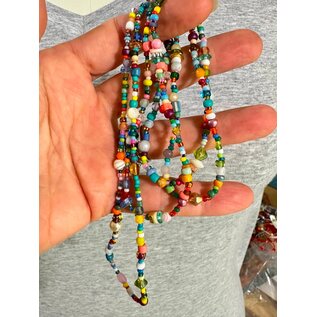 STACKABLE BEADED NECKLACE- SUMMER
