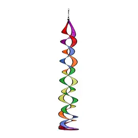 RAINBOW DOUBLE CURLY WIND SPINNER