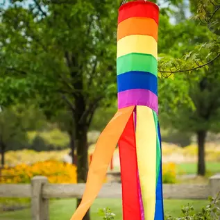 RAINBOW WINDSOCK 50"