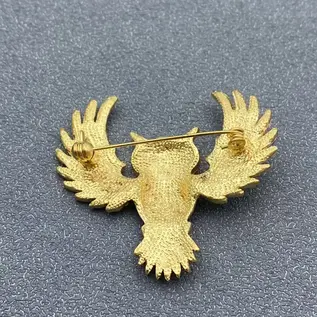 SPARKLY OWL PIN
