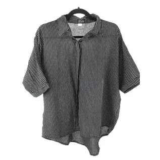 KURTA STRIPE BUTTON SHIRT - FREE SIZE