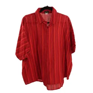 KURTA STRIPE BUTTON SHIRT - FREE SIZE